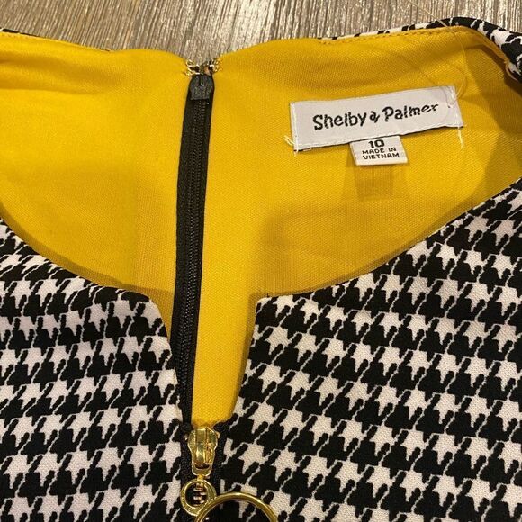 NWT Dress! Houndstooth print. - Picture 5 of 13